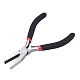 Carbon Steel Flat Nose Pliers for Jewelry Making Supplies UK-P019Y-4
