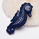 Sea Horse Natural Lapis Lazuli Big Pendants UK-G-E279-11C-2