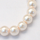 Baking Painted Pearlized Glass Pearl Round Bead Strands UK-HY-Q003-6mm-41-2
