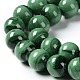 Natural Malachite Beads Strands UK-G-F571-27AB1-8mm-6