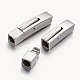 304 Stainless Steel Bayonet Clasps UK-STAS-F037-01-2
