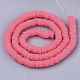 Handmade Polymer Clay Beads Strands UK-CLAY-R089-6mm-044-2