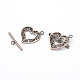 Brass Toggle Clasps&nbsp;UK-X-KK-G323-29R-RS-2