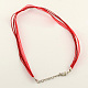 Multi-strand Necklace Cord for Jewelry Making UK-NJEW-R218-06-2