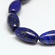 Natural Lapis Lazuli Rice Bead Strands UK-G-I115-03-1
