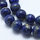 Natural Lapis Lazuli Beads Strands UK-G-E483-17-8mm-3