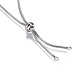 Adjustable 304 Stainless Steel Slider Necklaces UK-NJEW-L156-004P-3
