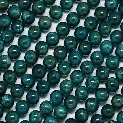 Natural Apatite Beads Strands UK-G-A163-01-8mm-1