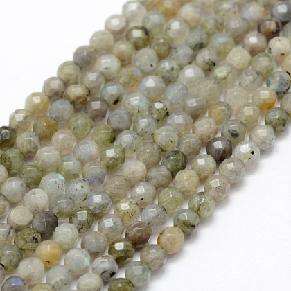 Natural Labradorite Beads Strands UK-G-P322-28-4mm-1