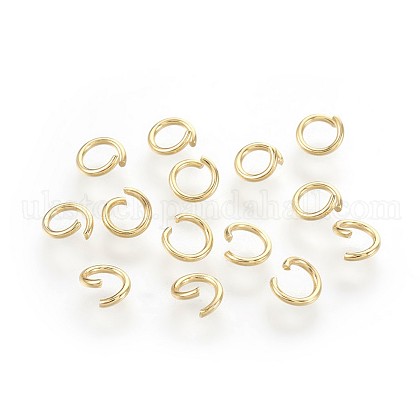 304 Stainless Steel Open Jump Rings UK-STAS-P221-21A-G-1