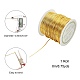 Copper Wire Copper Beading Wire for Jewelry Making UK-CWIR-F001-G-0.8mm-2
