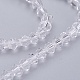 Imitation Austrian Crystal 5301 Bicone Beads UK-GLAA-S026-07-3
