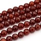 Natural Carnelian Beads Strands UK-GSF8MMC060-K-1