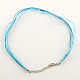 Multi-strand Necklace Cord for Jewelry Making UK-NJEW-R218-M-2
