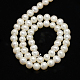 Grade AAA Natural Cultured Freshwater Pearl Beads Strands UK-X-PEAR-L001-C-13-3