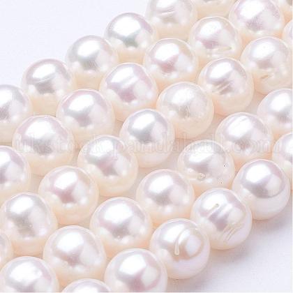 Natural Cultured Freshwater Pearl Beads Strands UK-PEAR-F004-30-1