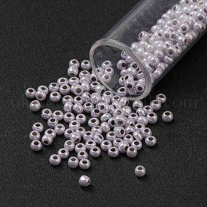 11/0 Grade A Ceylon Glass Seed Beads UK-X-SEED-N001-B-0485-1