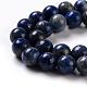 Natural Lapis Lazuli Beads Strands UK-G-A163-07-8mm-2