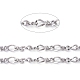 304 Stainless Steel Figaro Chains UK-CHS-L001-138-0.8mm-4