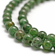 Natural Green Aventurine Beads Strands UK-G-E380-02-6mm-6