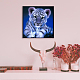 DIY 5D Animals Tiger Pattern Canvas Diamond Painting Kits UK-DIY-C021-05-2