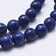Natural Lapis Lazuli Beads Strands UK-G-P348-01-4mm-3