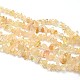 Natural Citrine Beads Strands UK-G-O049-B-29-1
