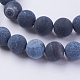 Natural Weathered Agate Beads Strands UK-G-G589-8mm-07-3