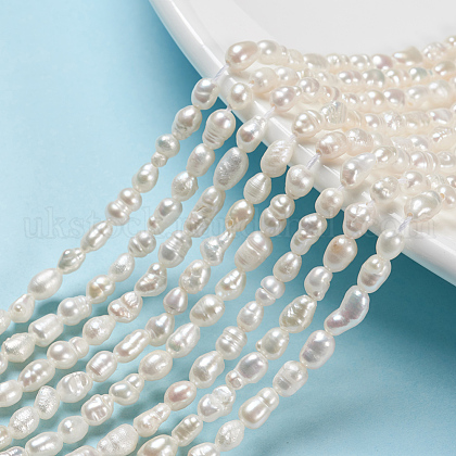 Grade A Natural Cultured Freshwater Pearl Beads Strands UK-X-A23WS011-1