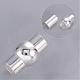 Silver Color Plated Lantern Brass Magnetic Clasps UK-X-KK-G230-6mm-S-2