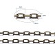 Brass Cable Chains UK-X-CHC031Y-AB-3