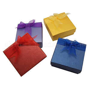 Bow Tie Jewelry Cardboard Boxes UK-X-W27WF011