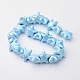 Handmade Porcelain Starfish Beads Strands UK-X-PORC-E007-08-2
