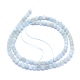 Natural Aquamarine Beads Strands UK-G-K310-C06-4mm-2