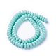 Opaque Solid Color Glass Beads Strands UK-X-GLAA-A036-H02-2