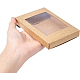 Foldable Kraft Paper Jewelry Boxes UK-CON-WH0068-52B-3