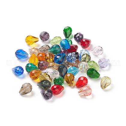 Imitation Austrian Crystal Beads UK-SWAR-F062-10x8mm-M-1