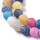 Natural Weathered Agate Beads Strands UK-G-P414-A07-2
