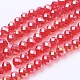 Electroplate Glass Beads Strands UK-X-GR8MMY-47AB-2