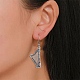 100pcs 10 Styles Tibetan Style Zinc Alloy Pendants UK-TIBEP-CJ0001-41-6