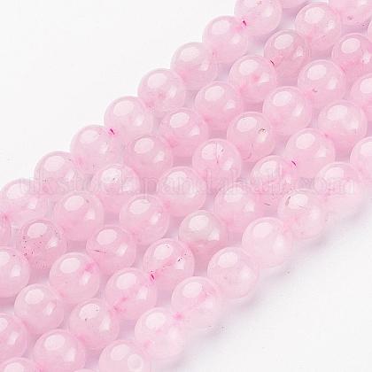 Natural Rose Quartz Beads Strands UK-GSR034-1