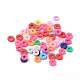 Eco-Friendly Handmade Polymer Clay Beads UK-CLAY-R067-4.0mm-M1-4