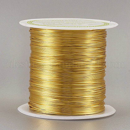 Copper Wire Copper Beading Wire for Jewelry Making UK-CWIR-F001-G-0.5mm-1