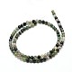 Natural Moss Agate Round Bead Strands UK-G-P072-01-8mm-2