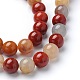 Natural Jade Beads Strands UK-G-L383-05-8mm-K-3