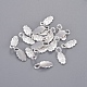 Alloy Glue-on Flat Pad Bails for Pendant Making UK-PALLOY-WH0021-01S-4