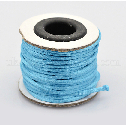 Macrame Rattail Chinese Knot Making Cords Round Nylon Braided String Threads UK-NWIR-O001-A-10-1