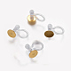 Stainless Steel Clip-on Earring Components UK-STAS-WH0012-01G-1