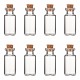 Clear Glass Jar Wishing Bottles Vials with Cork UK-X-AJEW-H004-3-1