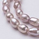 Natural Cultured Freshwater Pearl Beads Strands UK-PEAR-P002-48-3